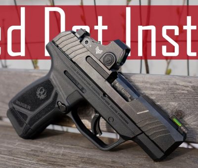 How to install a red dot sight on the Ruger Max-9 pistol