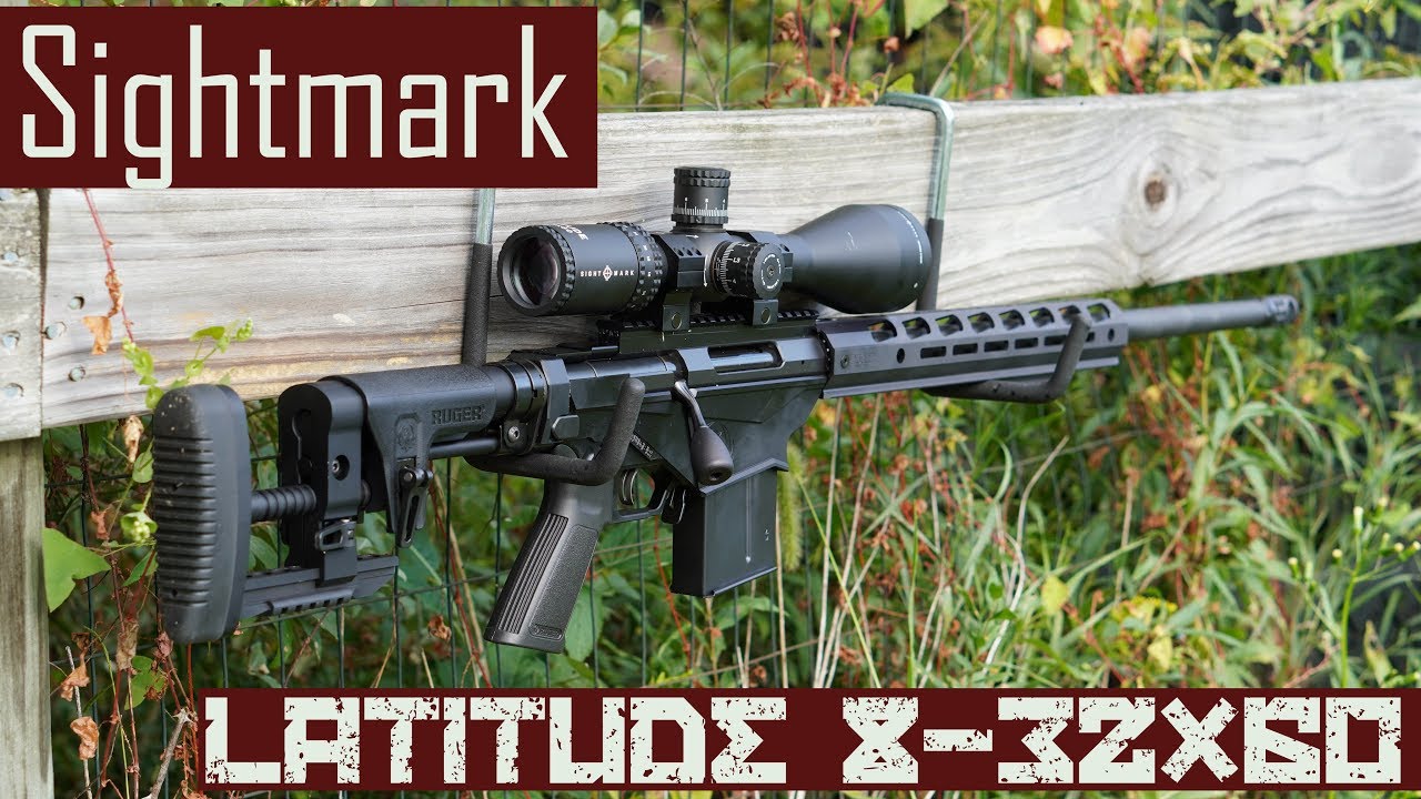 Sightmark Latitude 8-32x60 F-Class riflescope