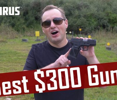 SlavGuns holding the Taurus G3C 9mm compact pistol at the range