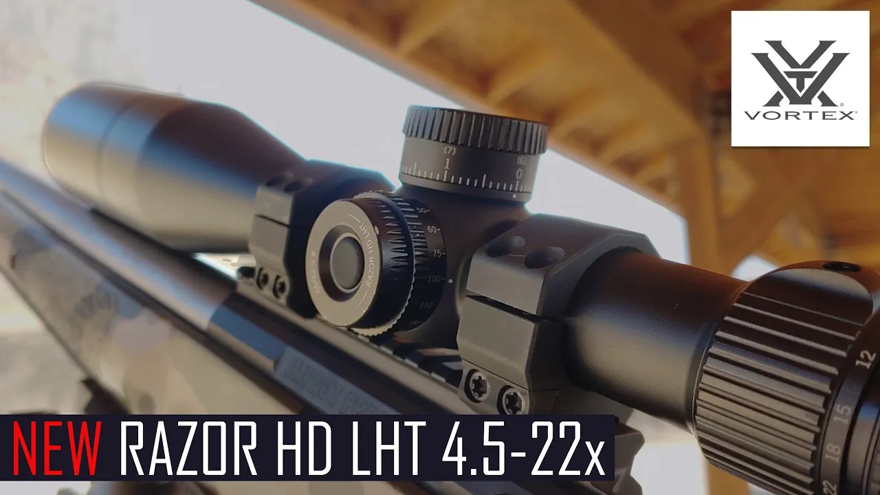 Vortex Razor HD LHT 4.5-22x50 rifle scope CompExpo first look